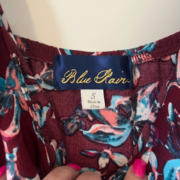 Blue Rain Beautiful Romper Multi Colors Women’s size Small - Picture 6 of 15